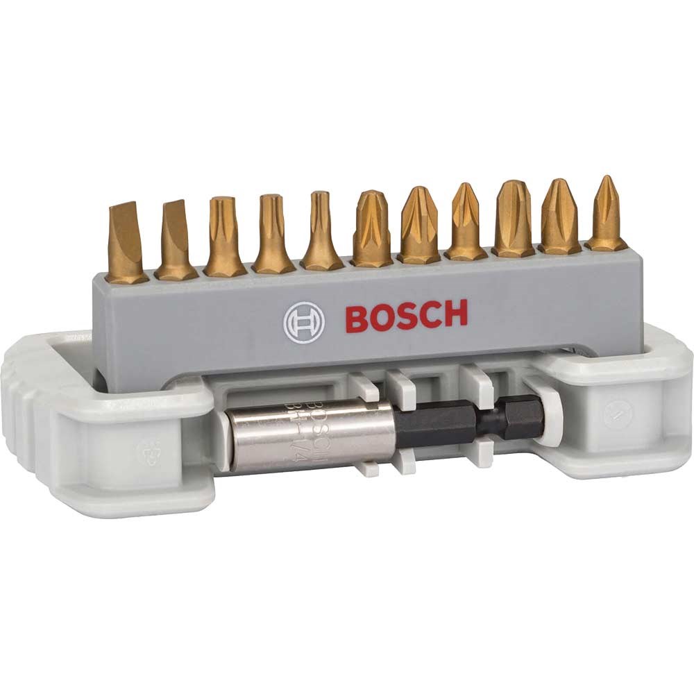 Bosch 12 Piece Max Grip Screwdriver Bit Set Screwdriver Bits