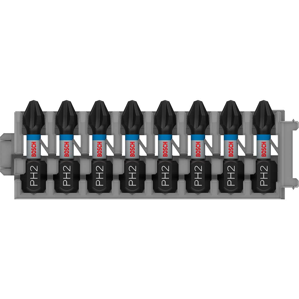Bosch Professional Bosch Pro 8 Piece Impact Control Phillips Ph2 Screwdriver Bit Set