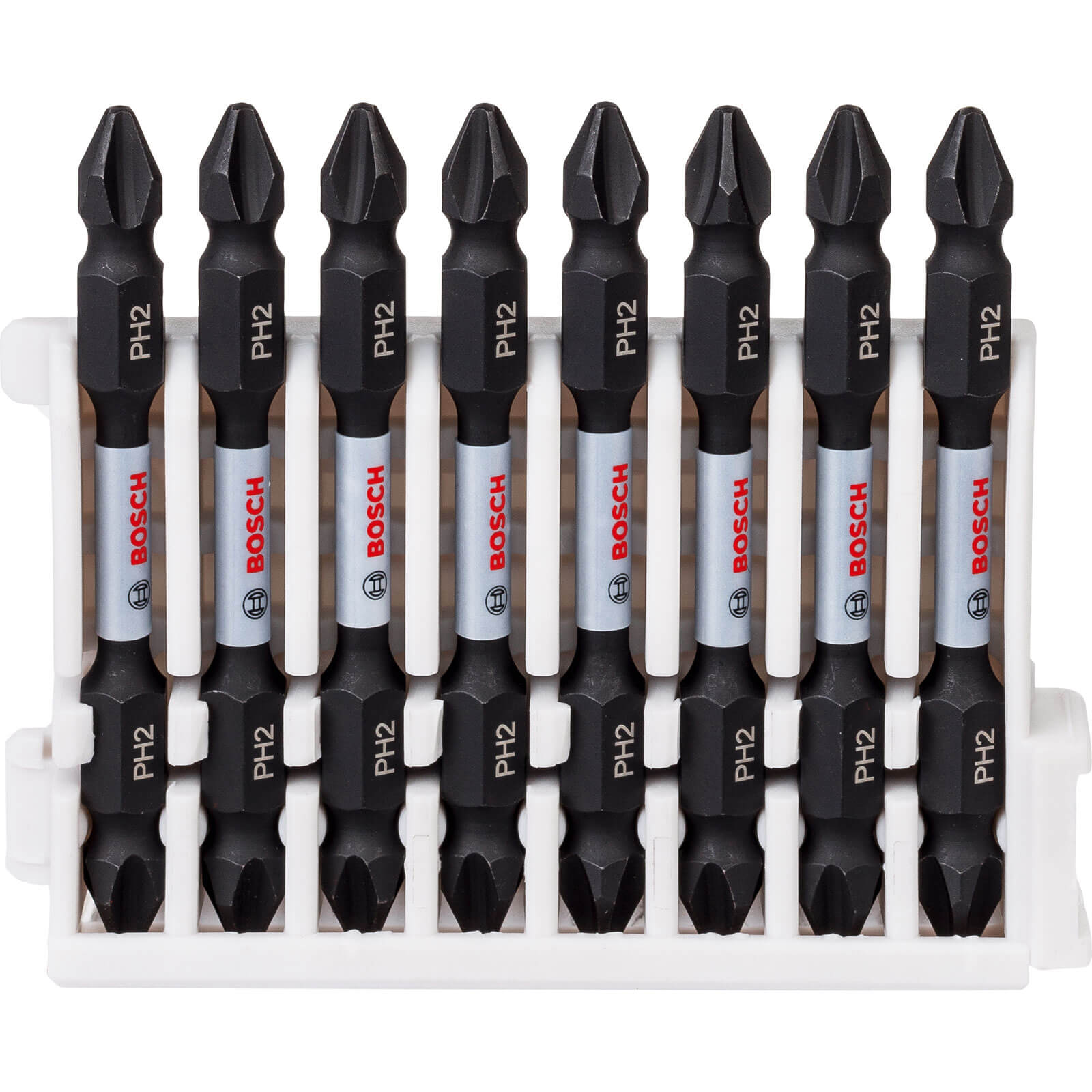 Image of Bosch Impact Phillips Screwdriver Bit PH2 65mm Pack of 8