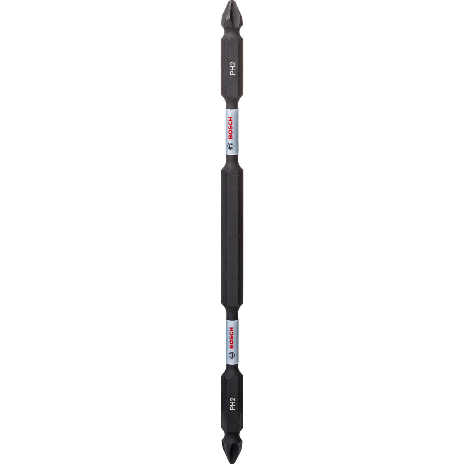 Image of Bosch Impact Double Ended Phillips Screwdriver Bit PH2 150mm Pack of 3
