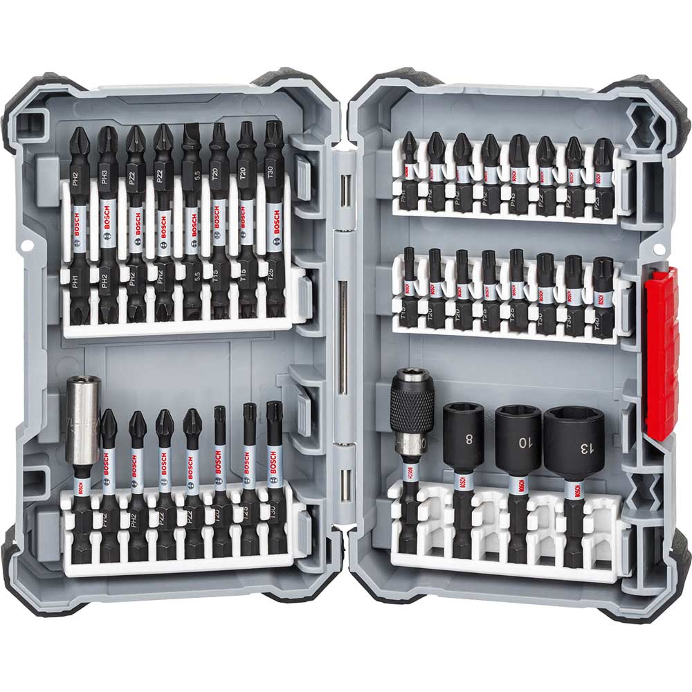 Image of Bosch Impact Control 36 Piece Impact Control Screwdriver Bit Set