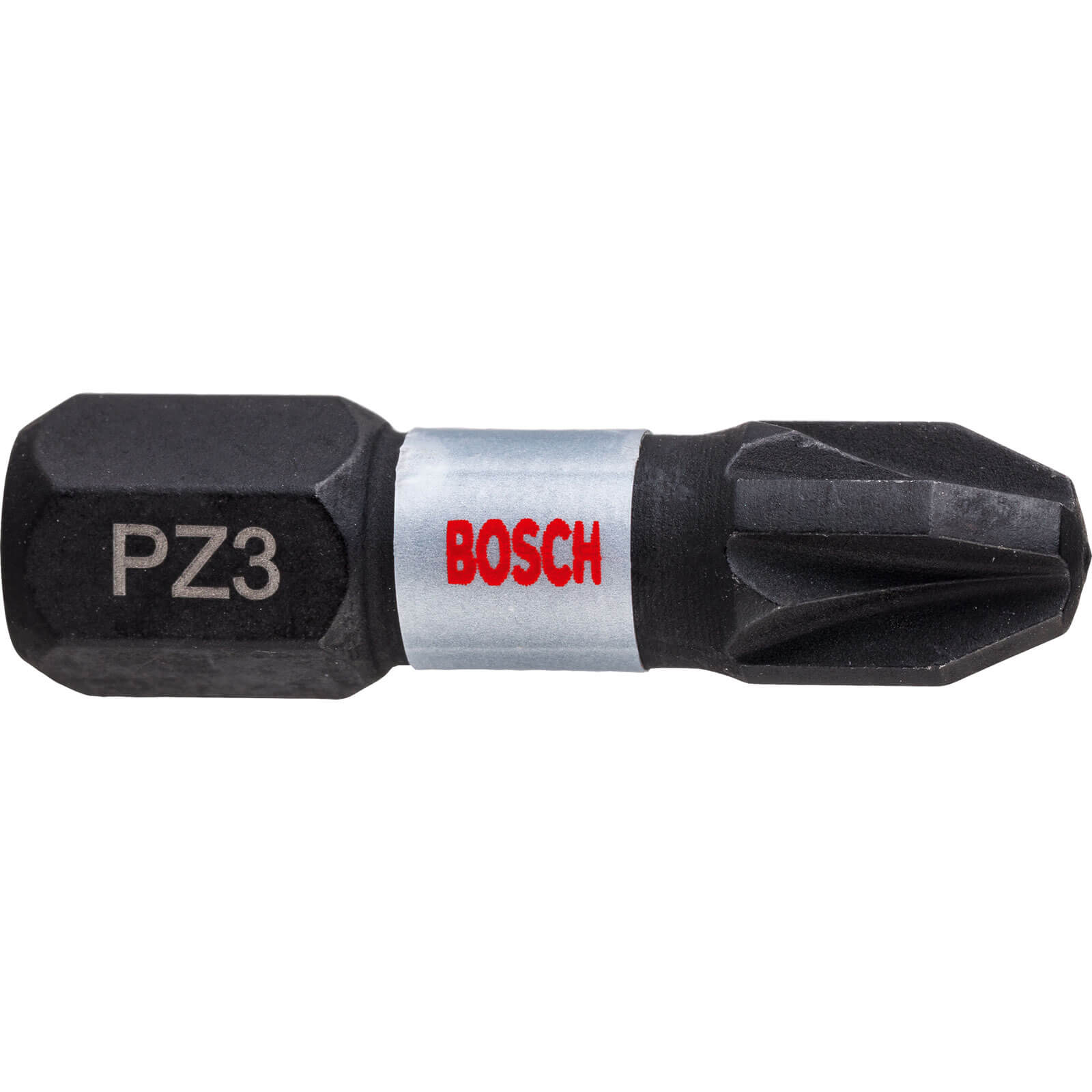 Image of Bosch Impact Control Torsion Pozi Screwdriver Bits PZ3 25mm Pack of 2