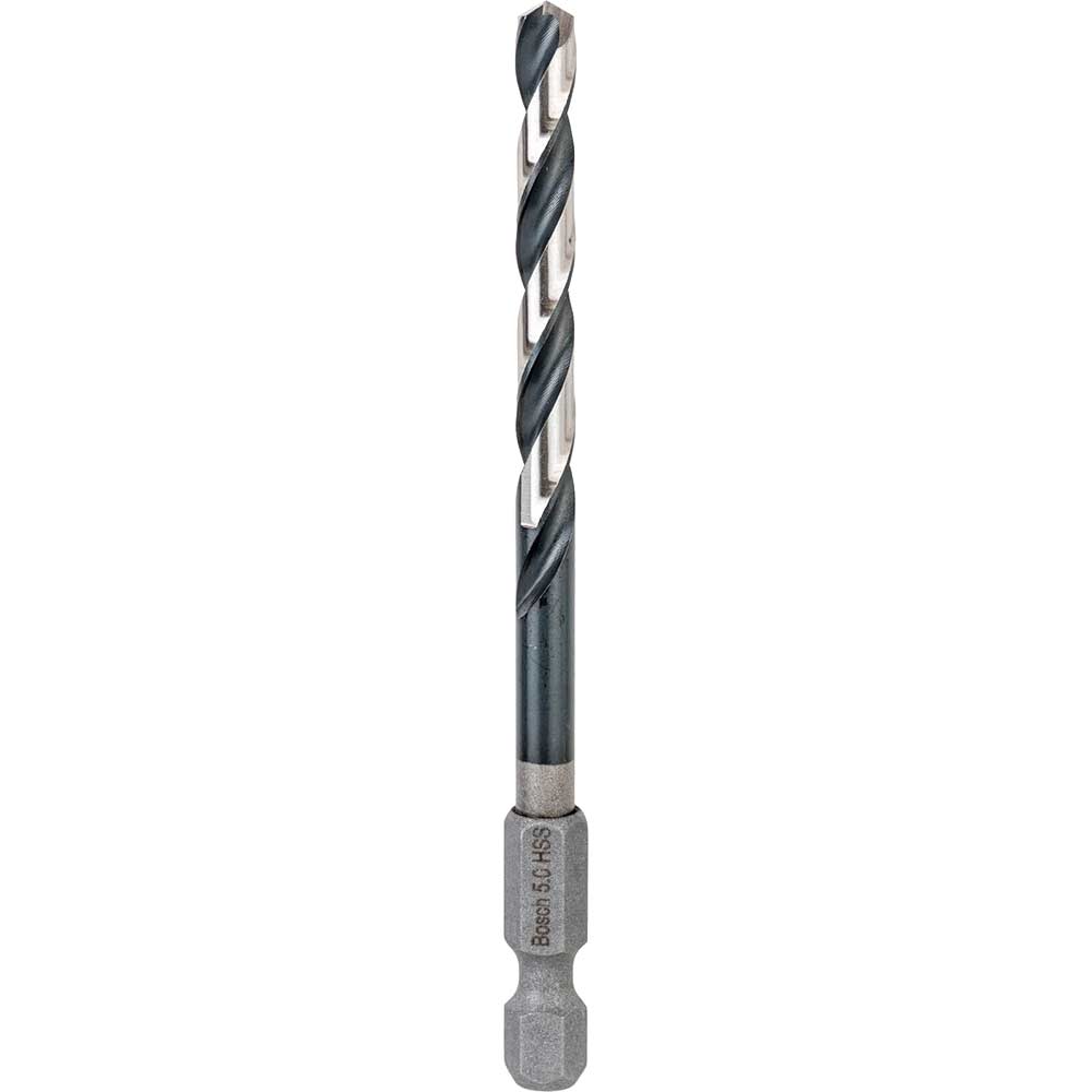 Bosch HSS Hex Shank Drill Bit 5mm Pack of 1