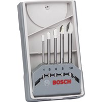 Bosch 5 Piece Ceramic Tile Drill Bit Set