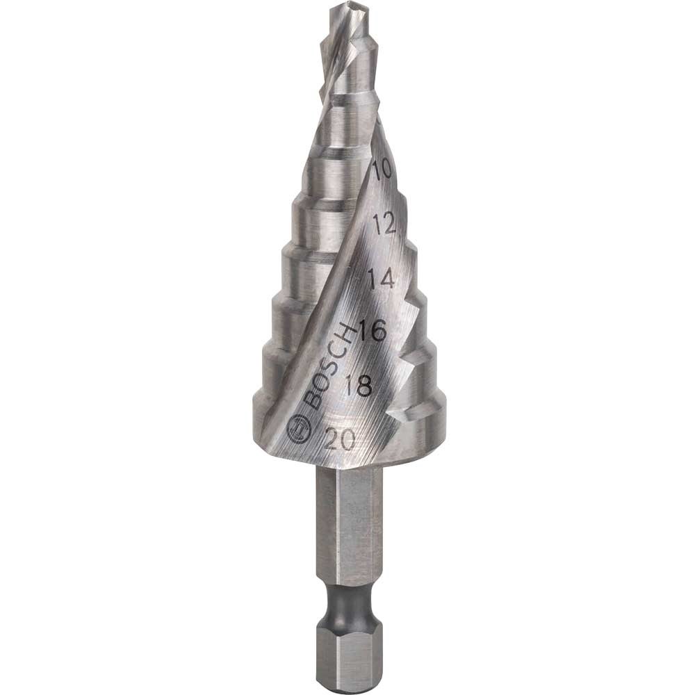 Bosch Hex Shank Hss Step Drill Bit Cone Stepped Drill Bits