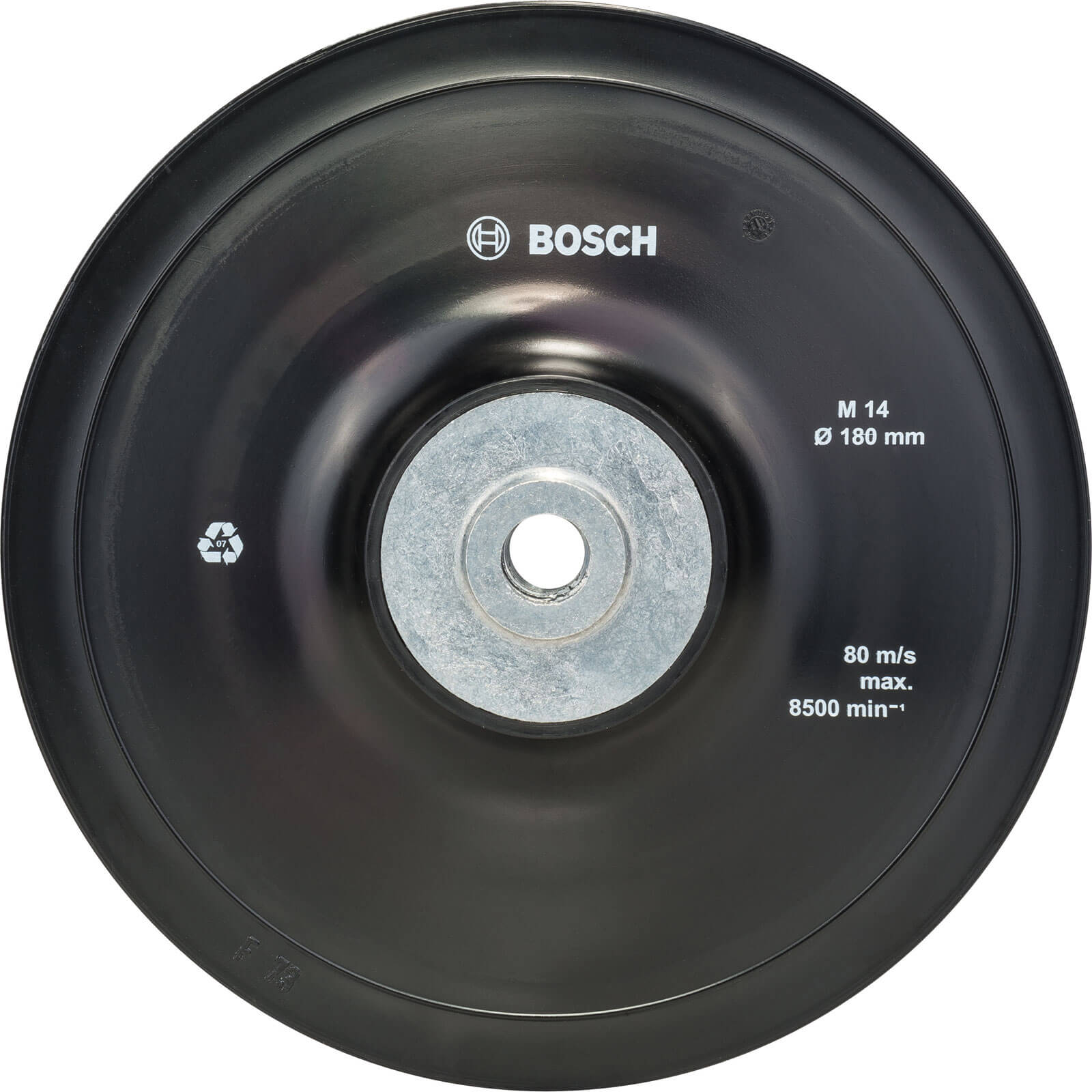 Image of Bosch M14 Angle Grinder Backing Pad 180mm