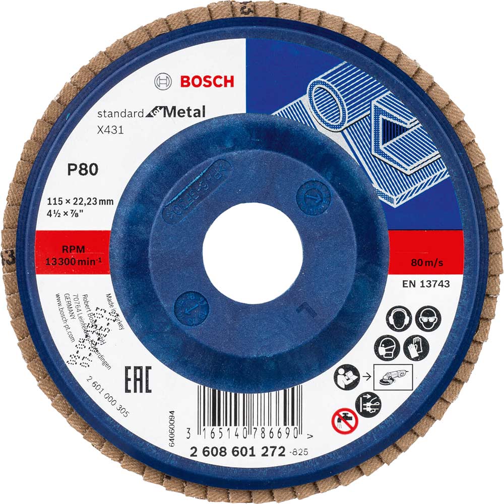 Bosch X431 Standard for Metal Flap Disc