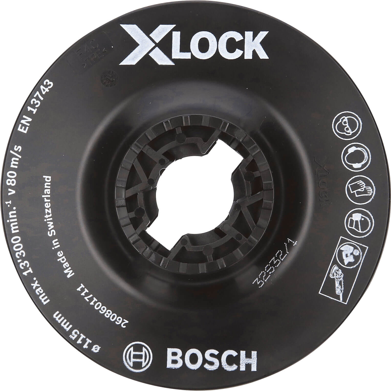 Image of Bosch X Lock Soft Backing Pad 115mm