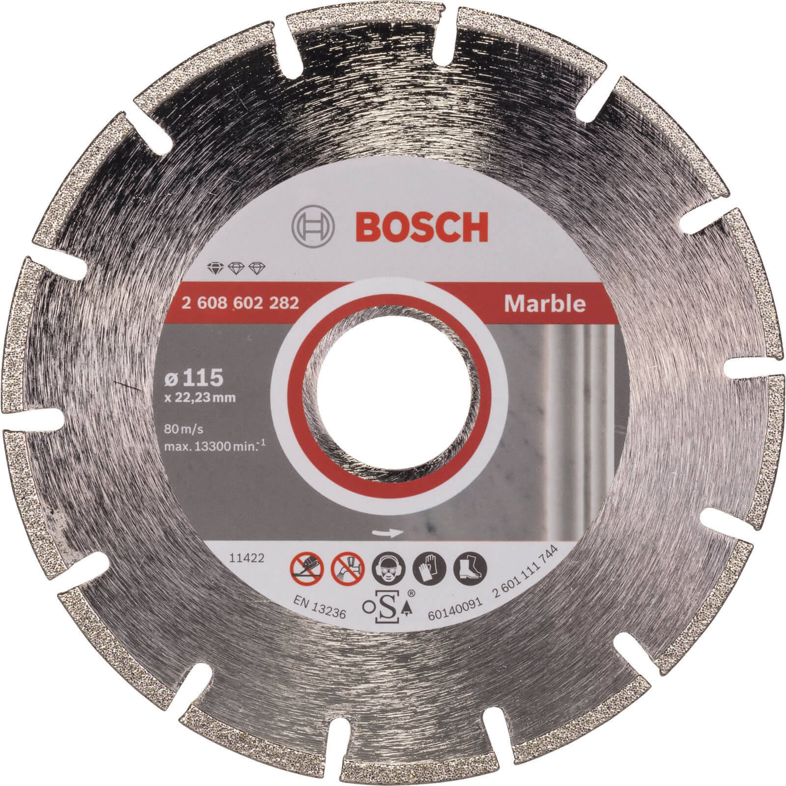Photos - Cutting Disc Bosch Diamond Disc for Marble 115mm 2608602282 
