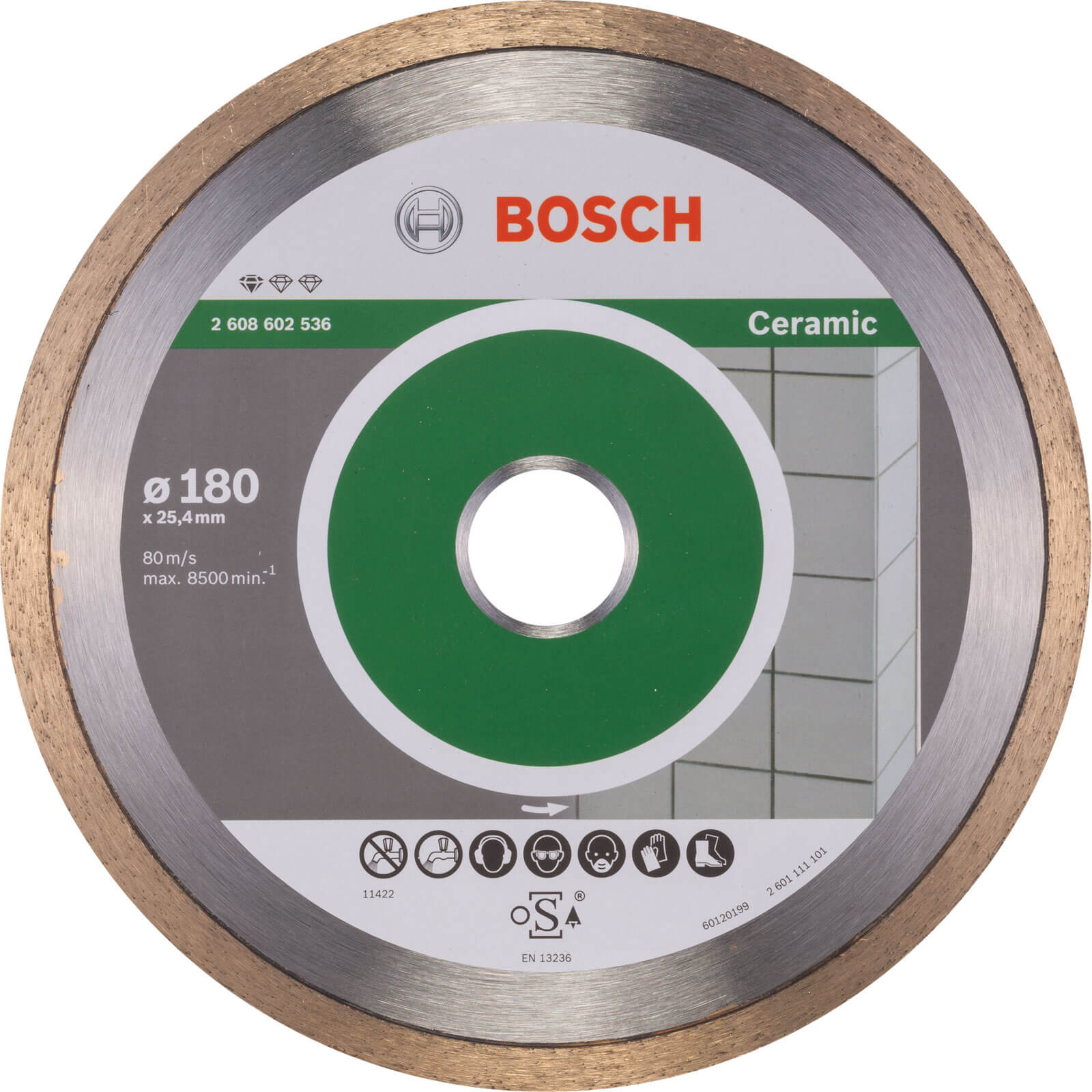 Photos - Cutting Disc Bosch Professional Ceramic Diamond  180mm 2608602536 