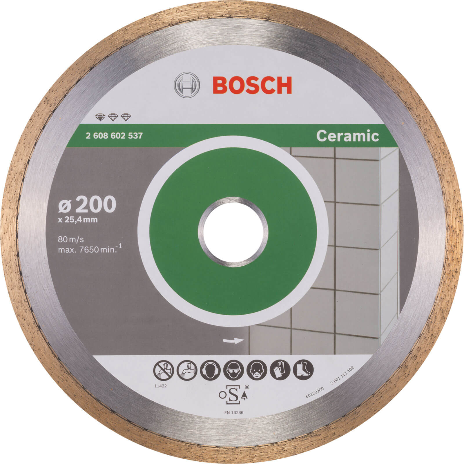 Photos - Cutting Disc Bosch Professional Ceramic Diamond  200mm 2608602537 