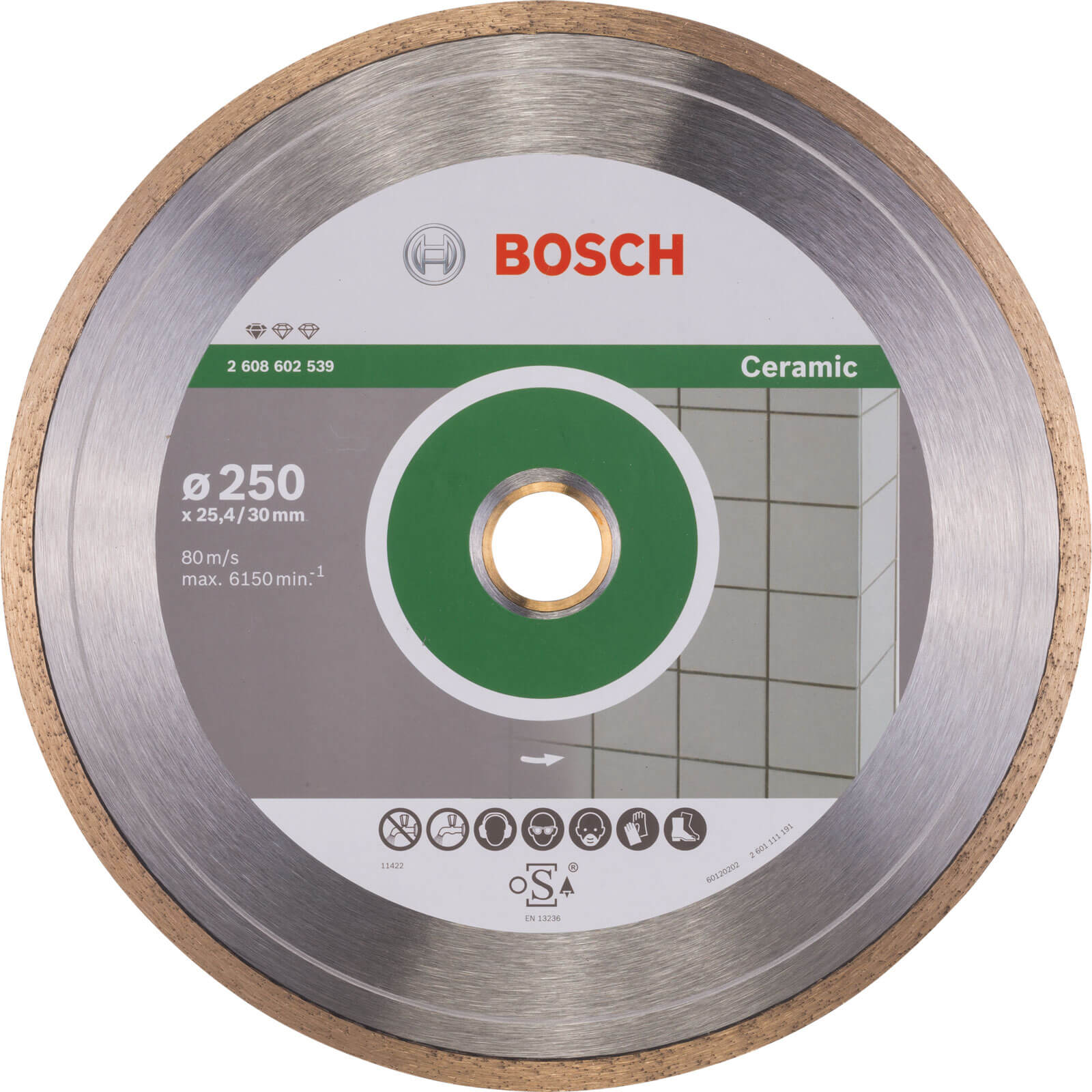 Photos - Cutting Disc Bosch Professional Ceramic Diamond  250mm 2608602539 