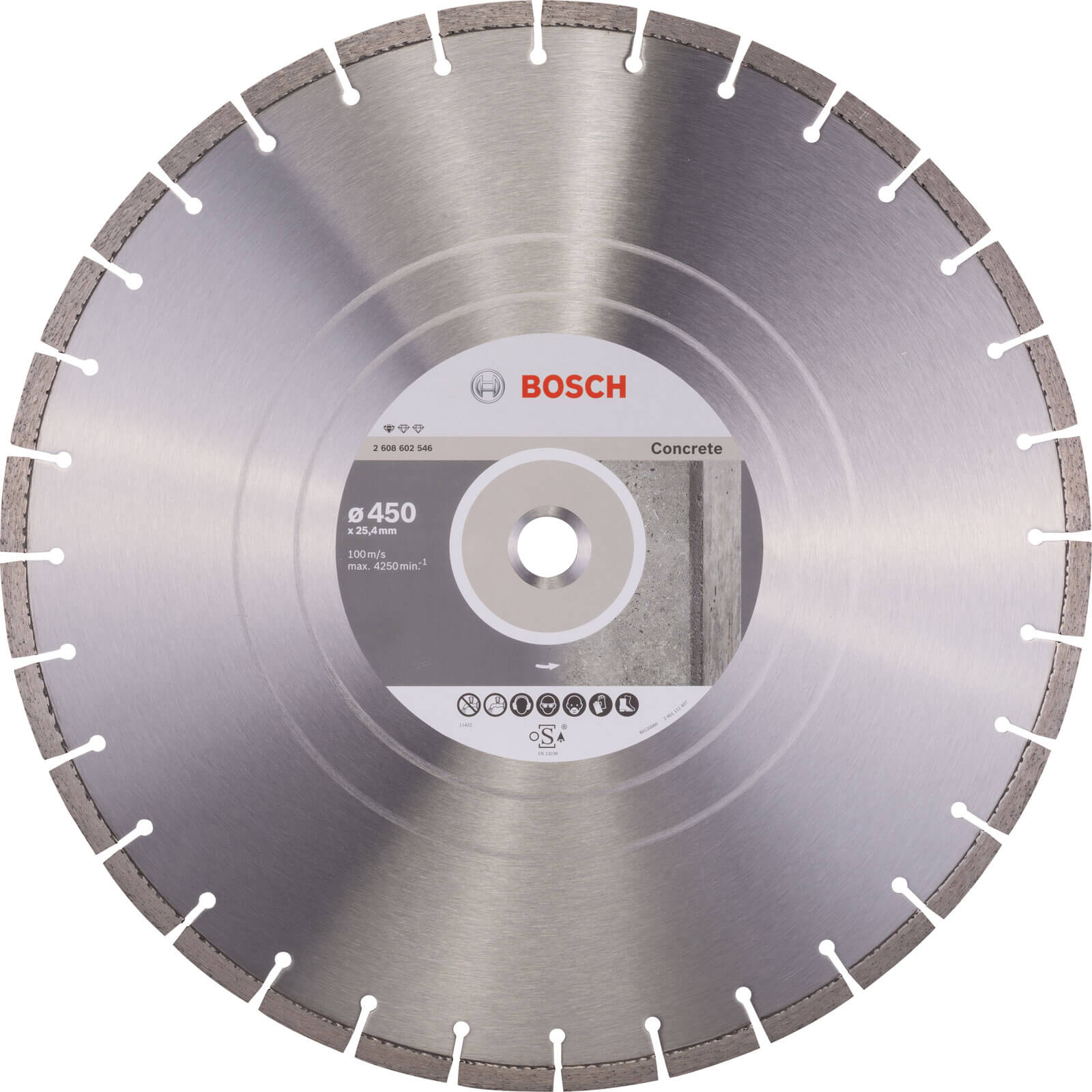 Photos - Cutting Disc Bosch Diamond Disc For Concrete 450mm 2608602546 