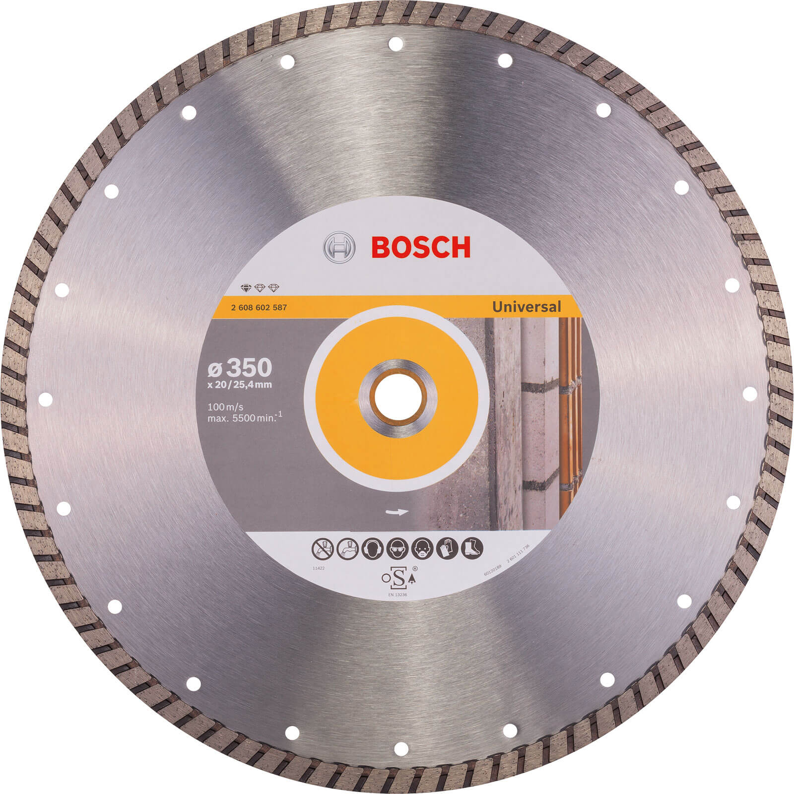 Image of Bosch Turbo Diamond Disc Universal 350mm