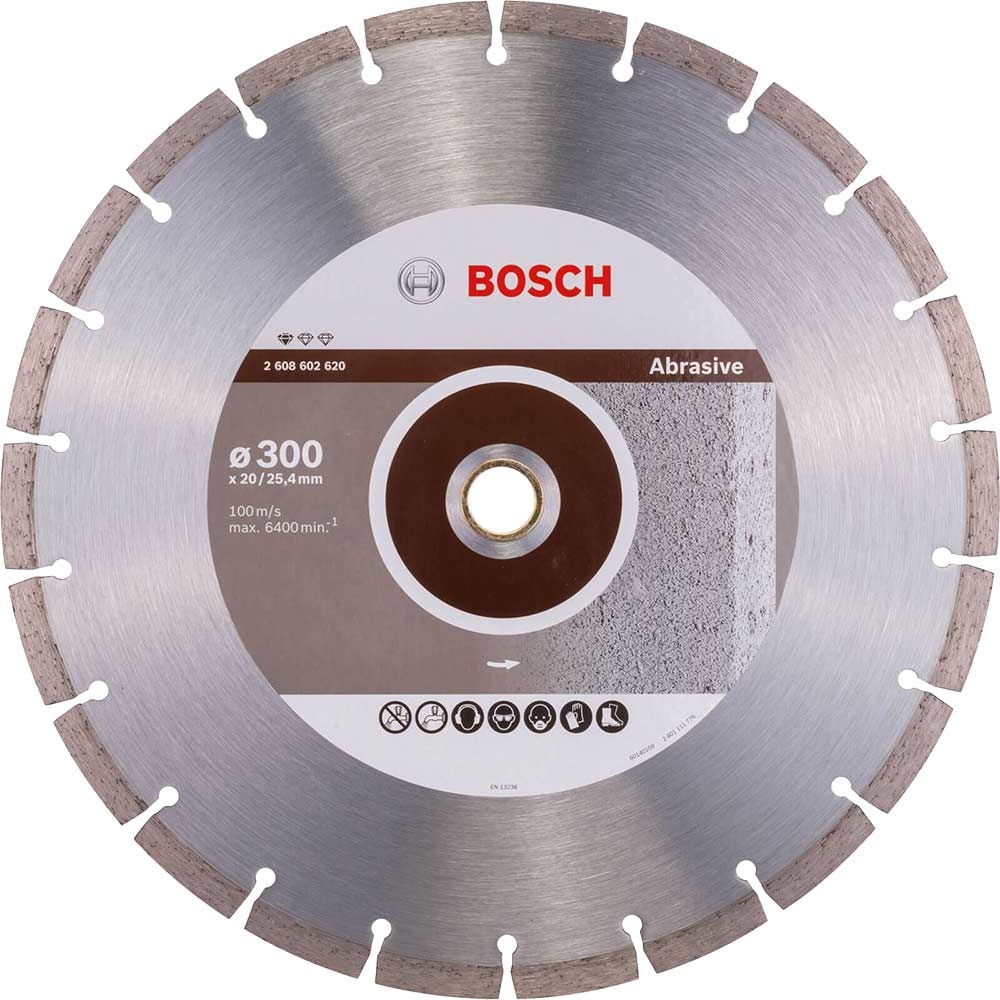 Photos - Cutting Disc Bosch Standard Diamond Disc for Abrasive Materials 300mm 2608602620 