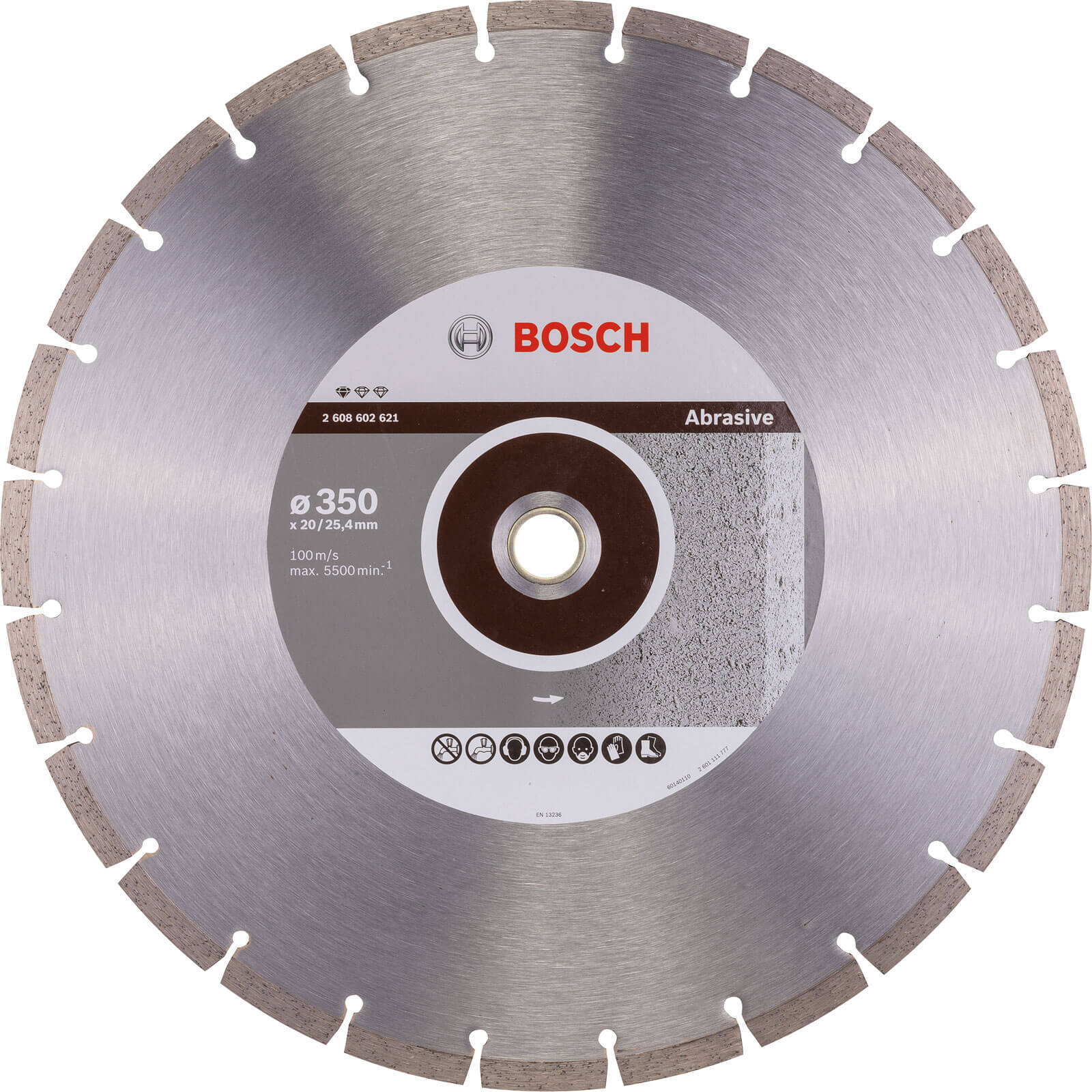 Photos - Cutting Disc Bosch Standard Diamond Disc for Abrasive Materials 350mm 2608602621 