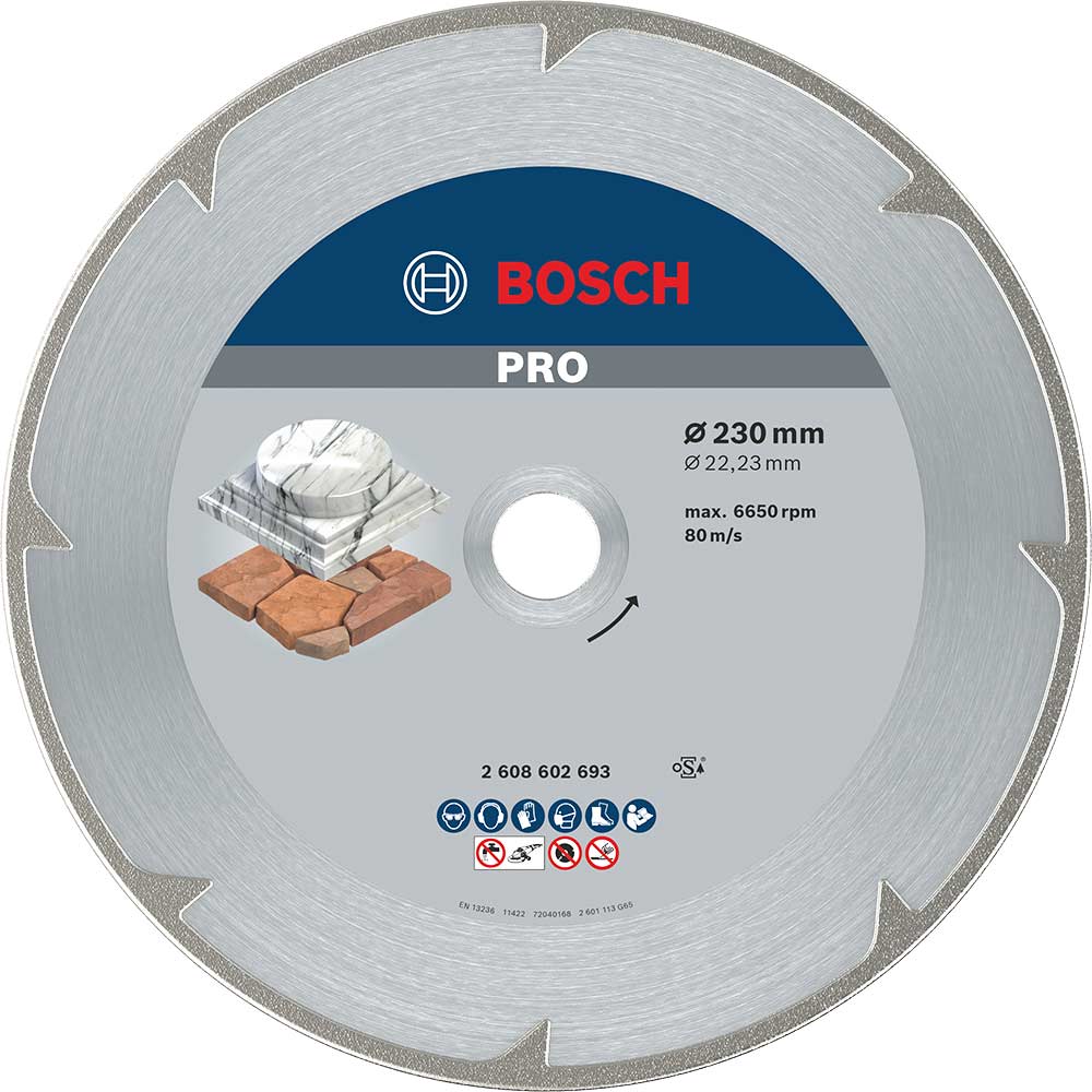 Bosch PRO Marble Diamond Cutting Disc