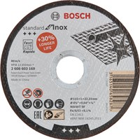 Bosch Rapido Inox Flat Angle Grinder Fast Cutting Disc