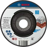 Bosch Standard Depressed Centre Stone Cutting Disc Bosch Standard Depressed Centre Stone Cutting Disc