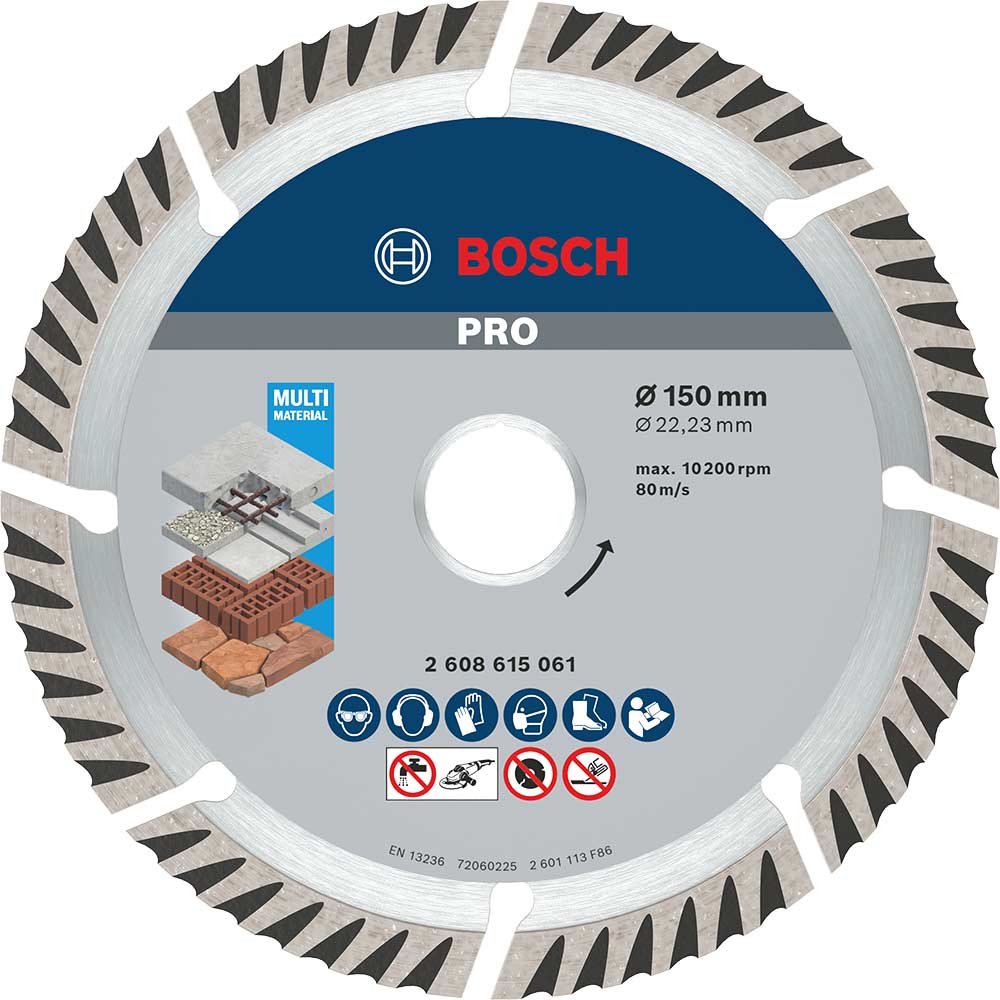 Bosch PRO Multi Material Diamond Cutting Disc