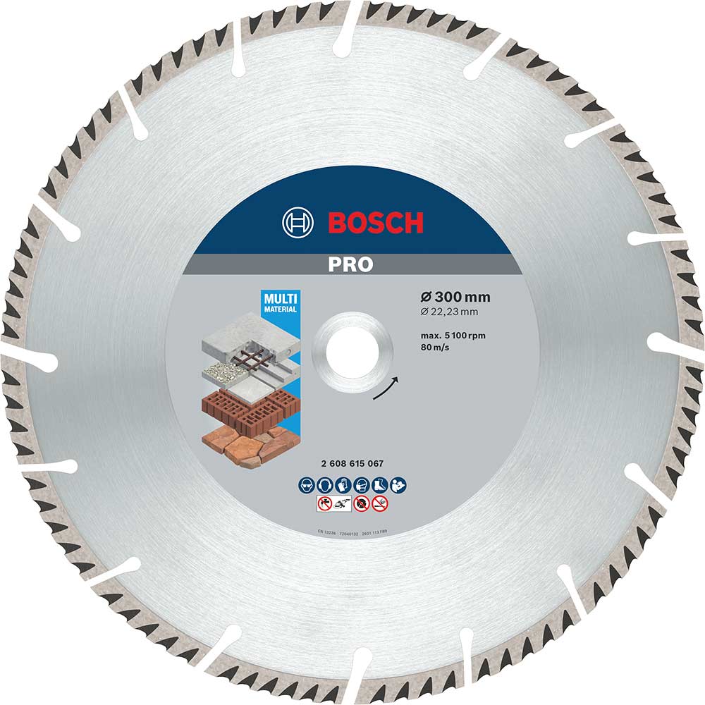 Bosch PRO Multi Material Diamond Cutting Disc