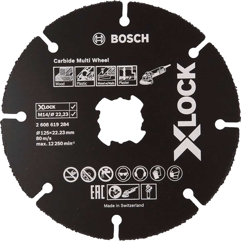Bosch X Lock Carbide Multi Cutting Disc | Cutting Discs