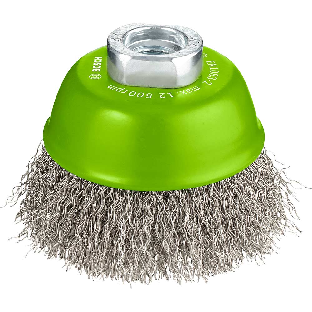 Bosch PRO 0.3mm Inox Crimped Wire Cup Brush