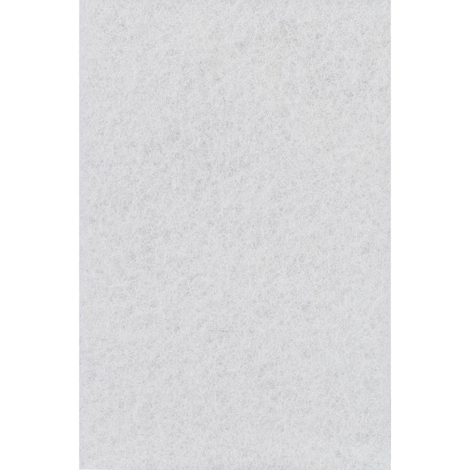 Image of Bosch Fleece Hand Pad Cleaning White Pack of 1