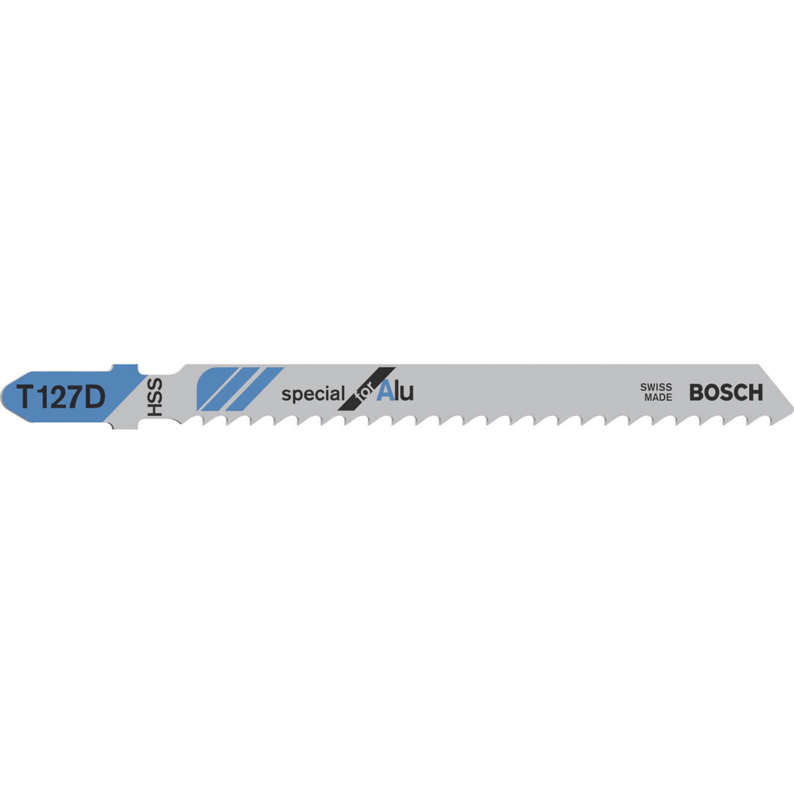 Image of Bosch T127 D Aluminium Cutting Jigsaw Blades Pack of 5