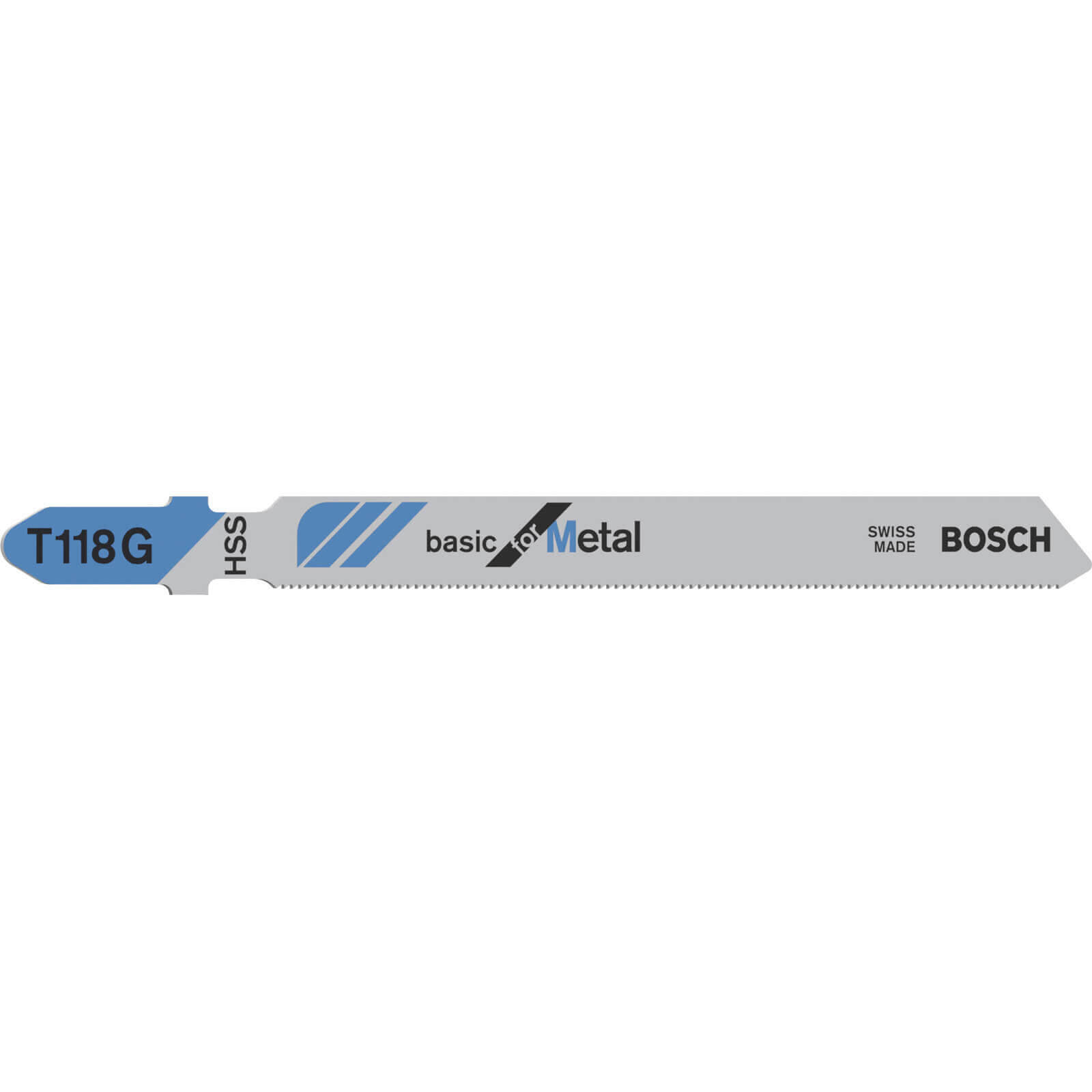 Image of Bosch T118 G Metal Cutting Jigsaw Blades Pack of 3