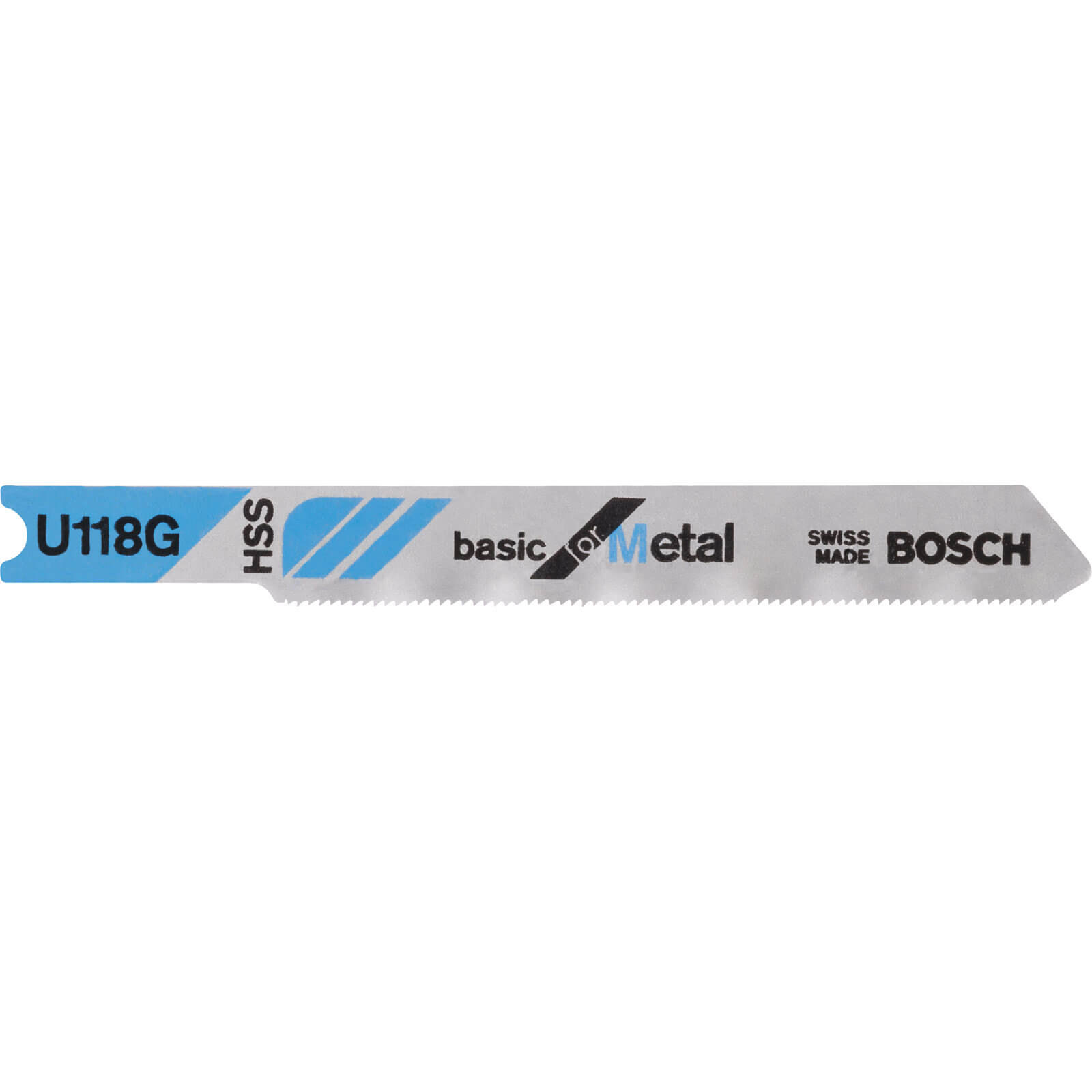 Image of Bosch U118 G Metal Cutting Jigsaw Blades Pack of 3