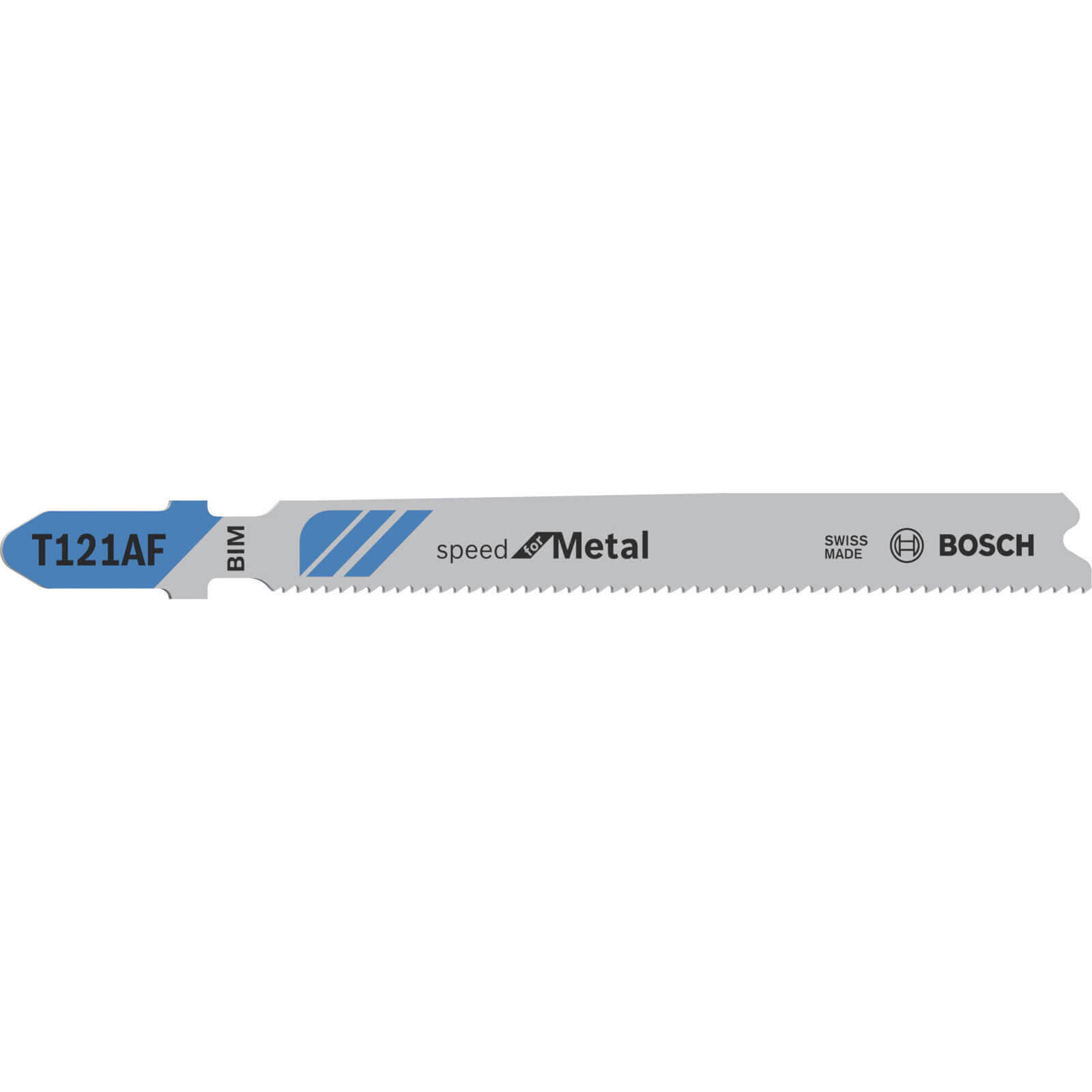 Bosch T121AF Speed Metal Cutting Jigsaw Blade Pack of 3