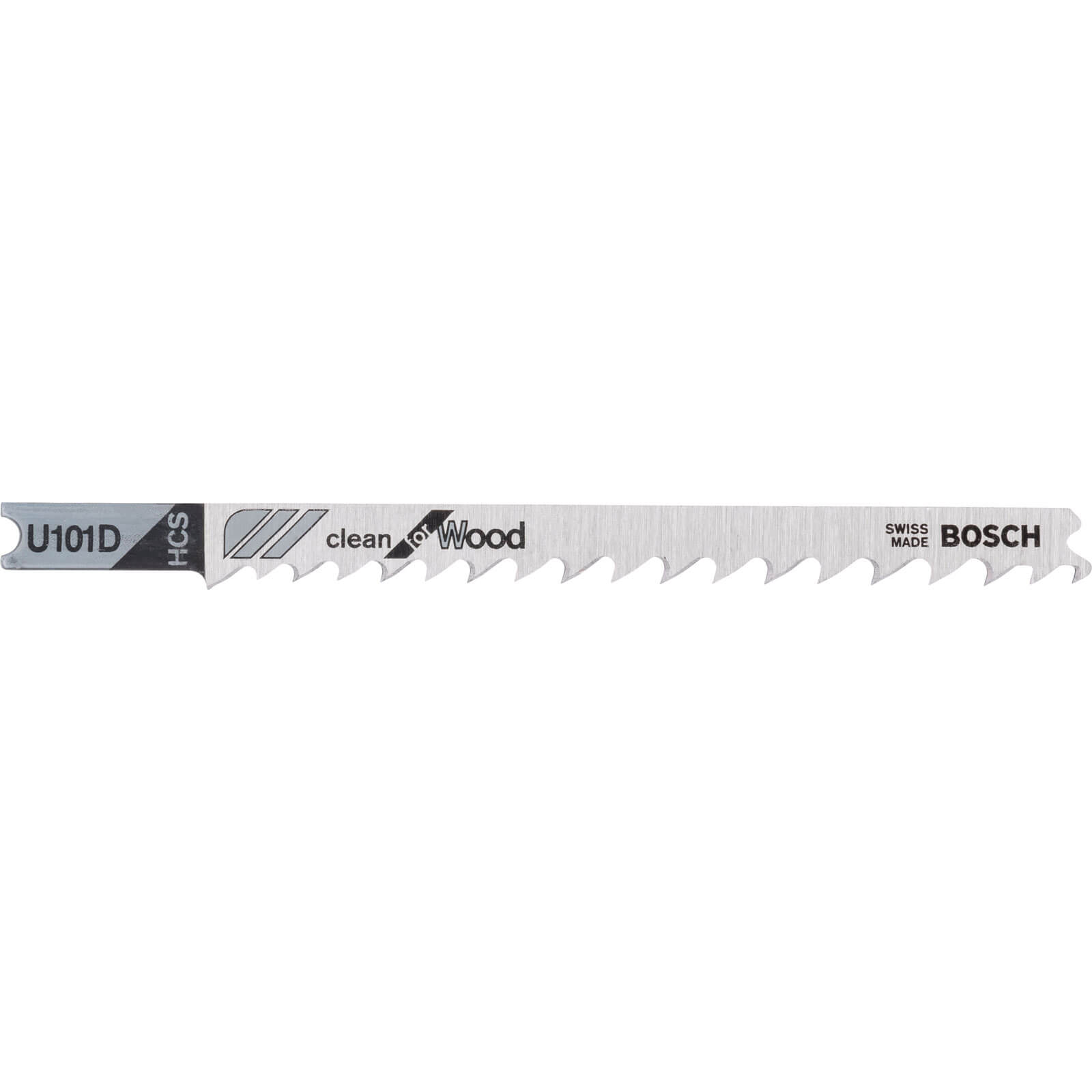 Image of Bosch U101 D Wood Cutting Jigsaw Blades Pack of 3
