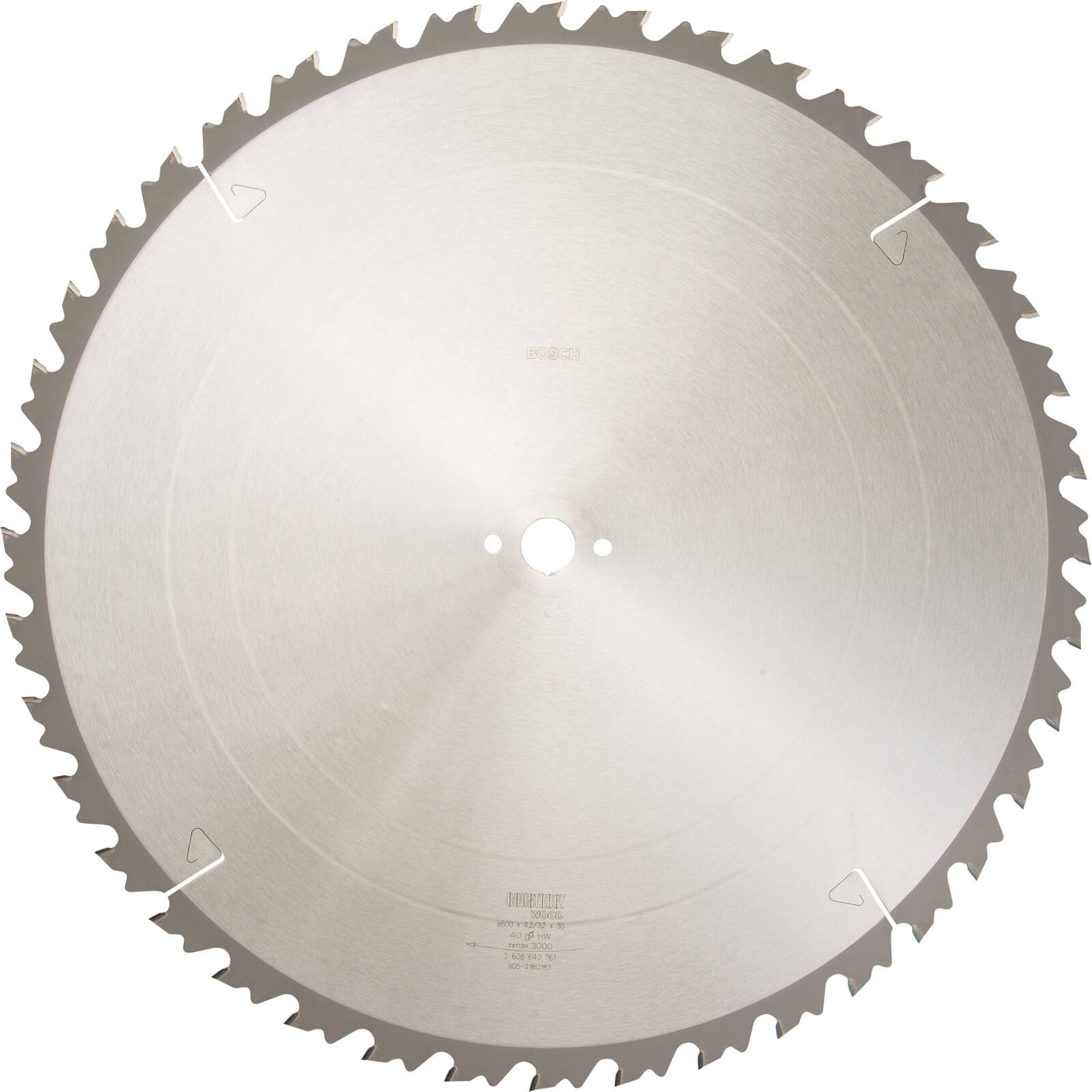 Image of Bosch Construct Wood Cutting Table Saw Blade 600mm 40T 30mm