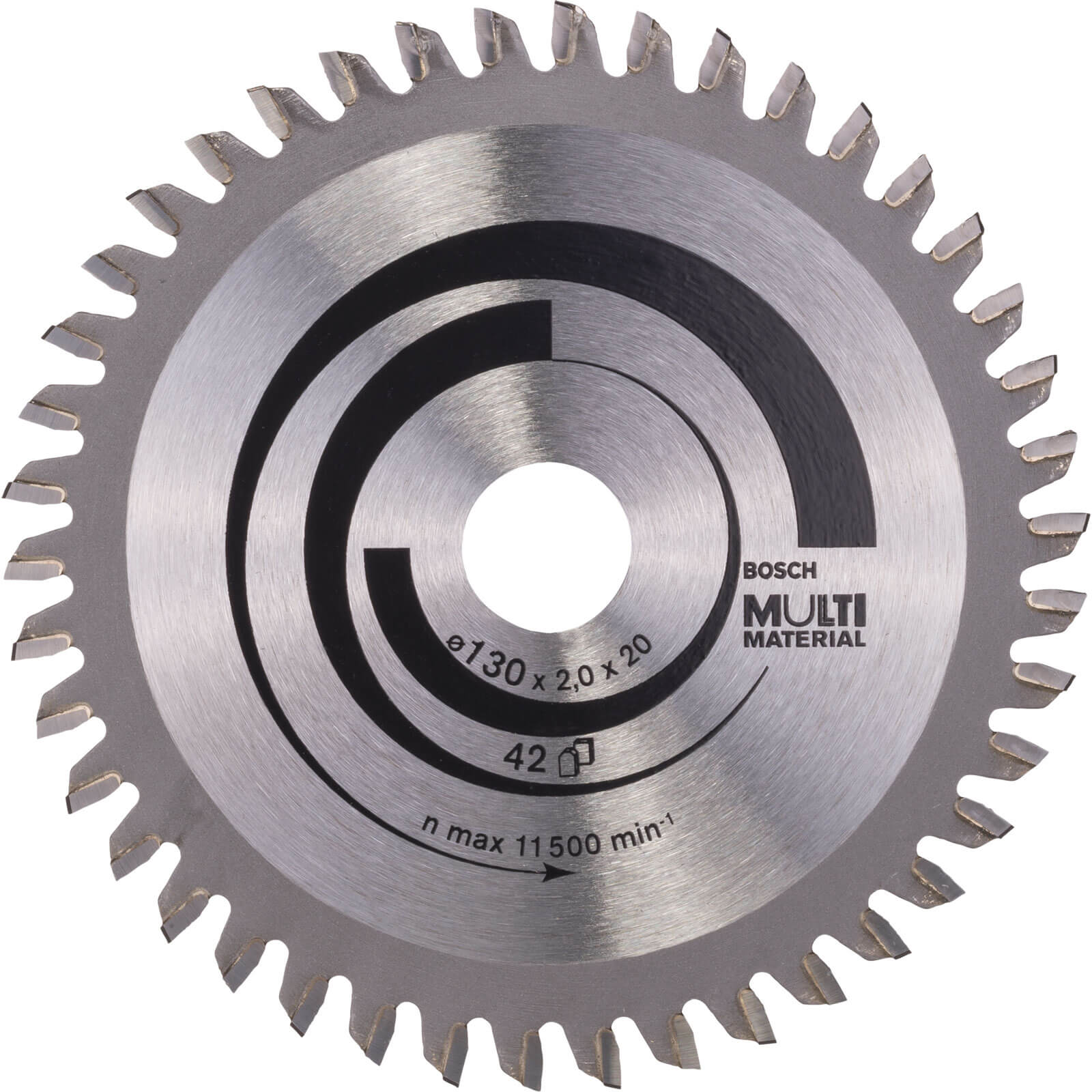 Image of Bosch Multi Material Cutting Saw Blade 130mm 42T 20mm