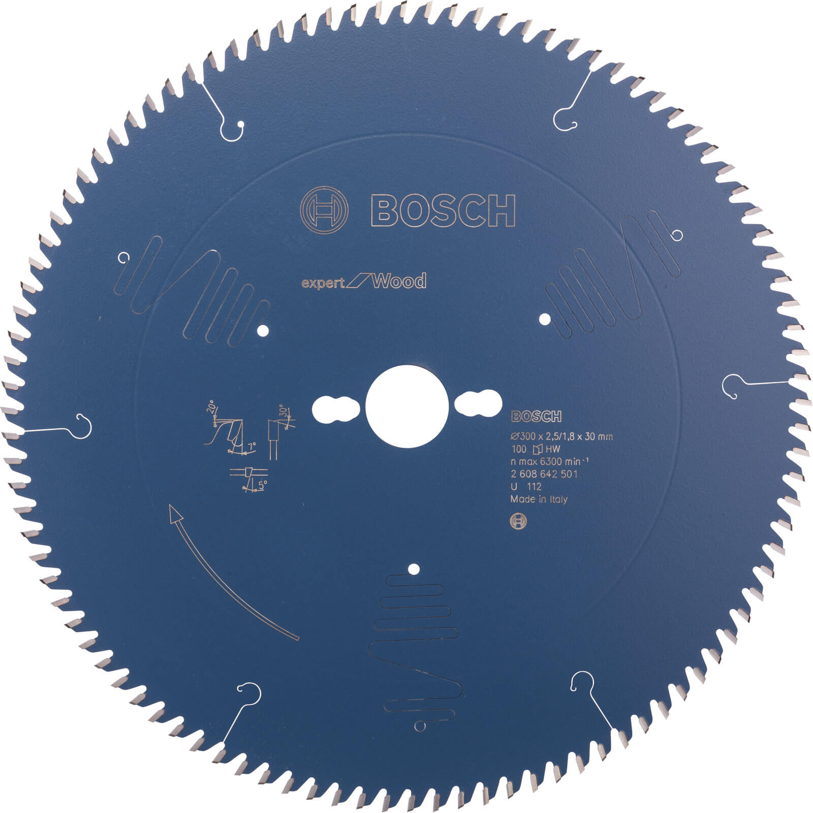Photos - Power Tool Accessory Bosch Expert CSB for Wood Circular Saw Blade 300mm 100T 30mm 2608642501 