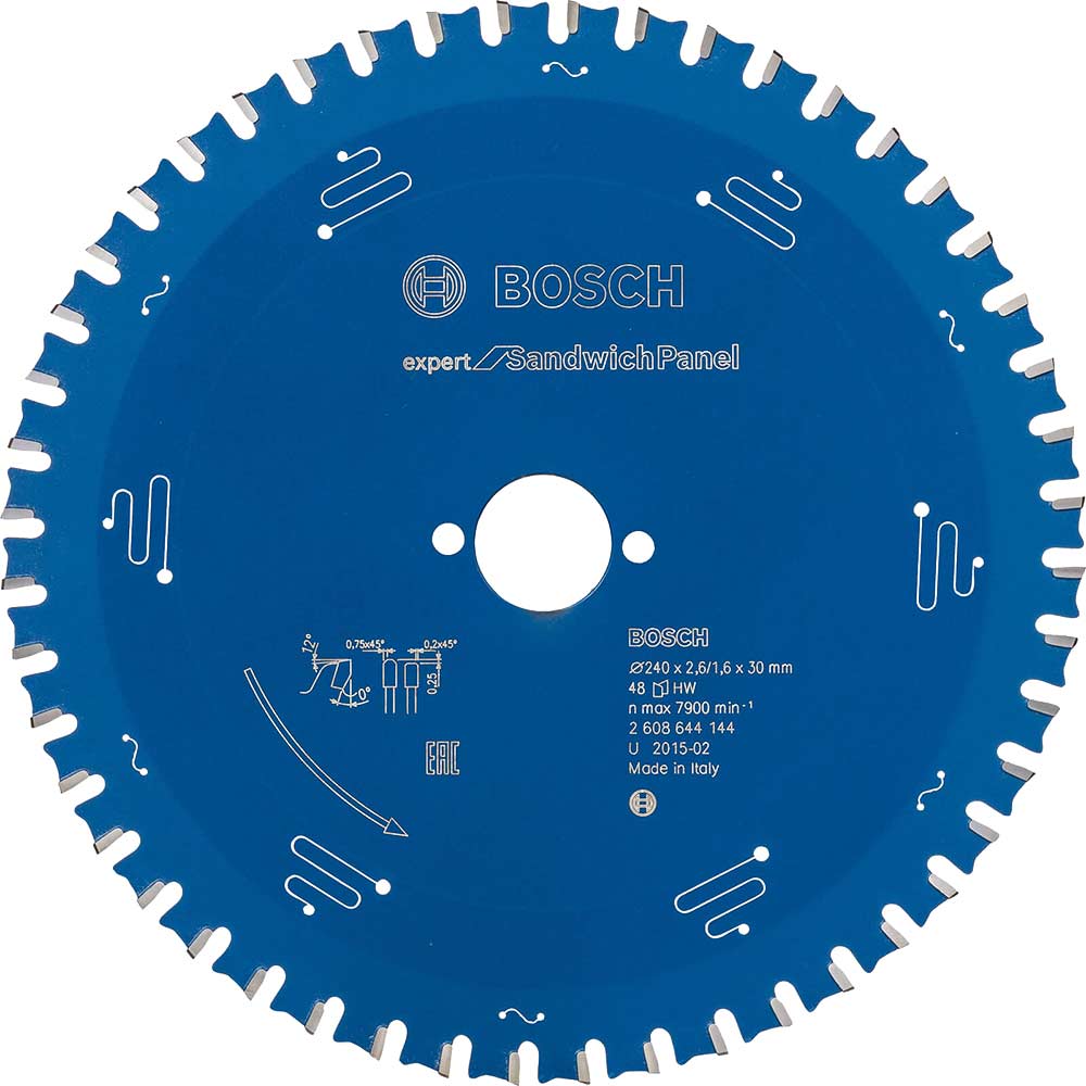 Photos - Power Tool Accessory Bosch Expert Circular Saw Blade for Sandwich Panel 240mm 48T 30mm 26086441 