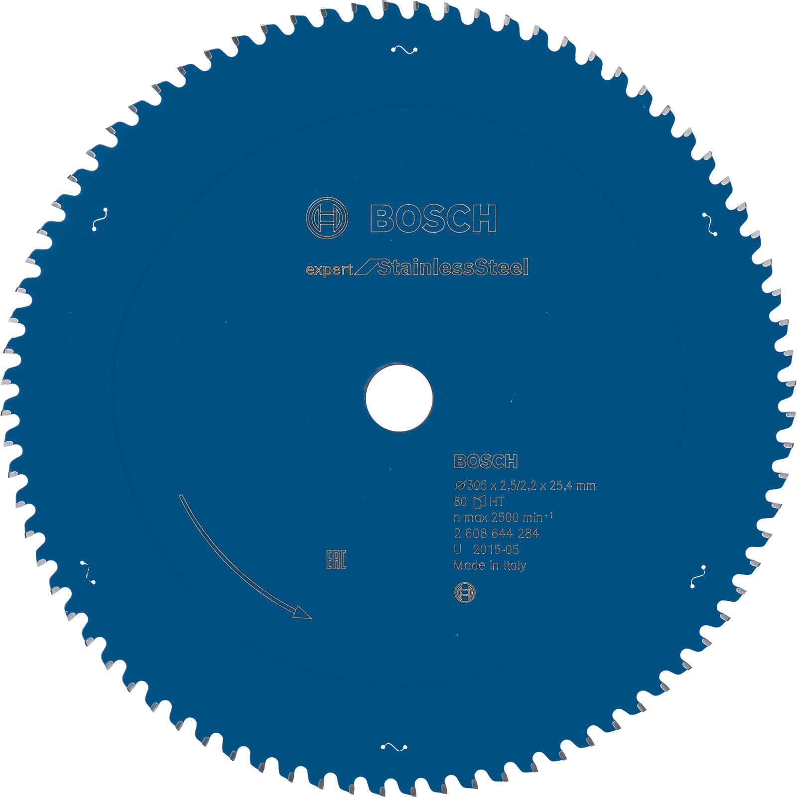 Photos - Power Tool Accessory Bosch Expert Stainless Steel Cutting Saw Blade 305mm 80T 25.4mm 2608644284 