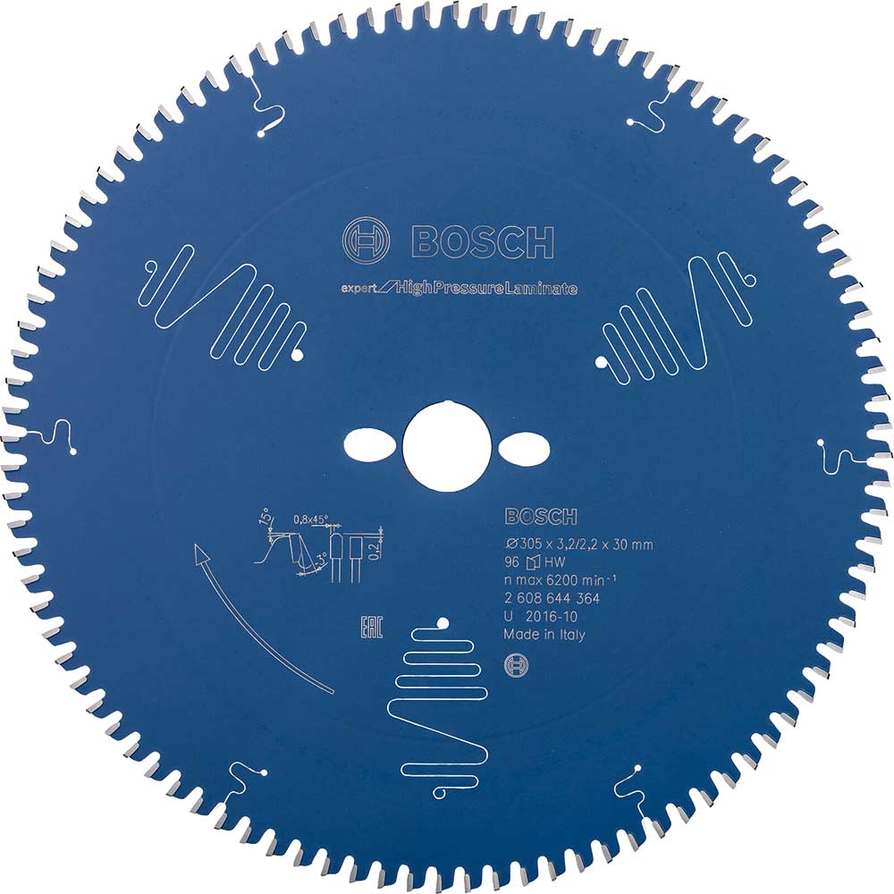 Bosch Professional Bosch Expert High Pressure Laminate Circular Mitre Saw Blade