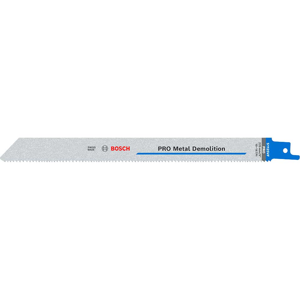 Bosch PRO S1125VF Metal Cutting Reciprocating Sabre Saw Blades