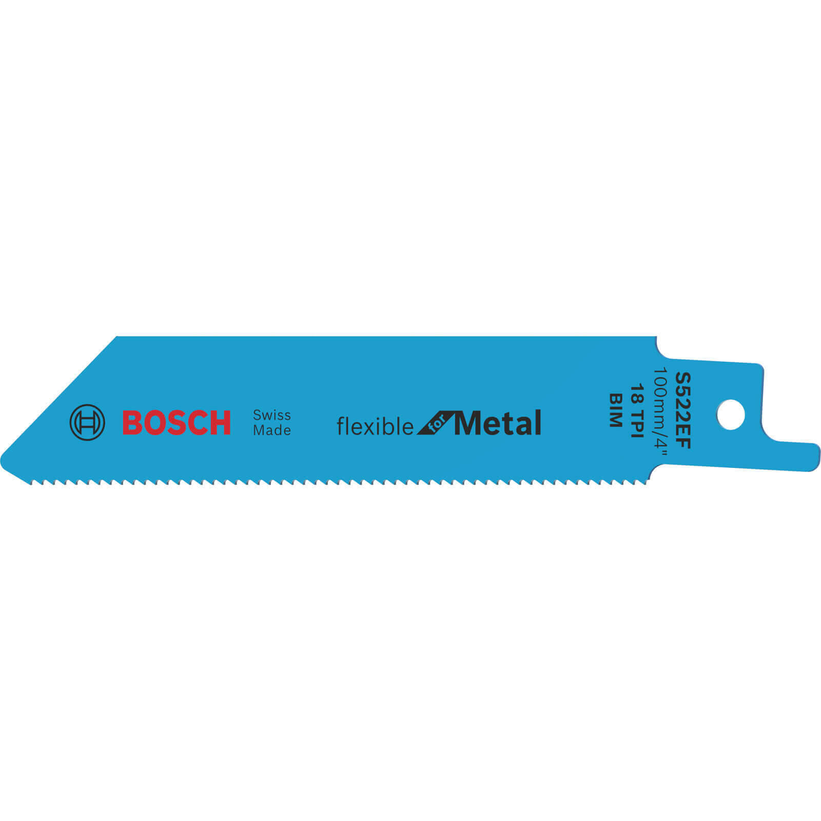 Reciprocating Saw Blade S522EF Metal & S,Steel 100mm 18tpi Thin Cut x 5 Blades 