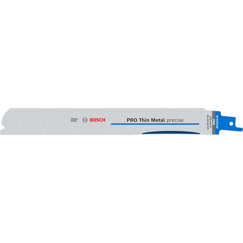 Bosch PRO S1137EAF Thin Metal Reciprocating Saw Blade