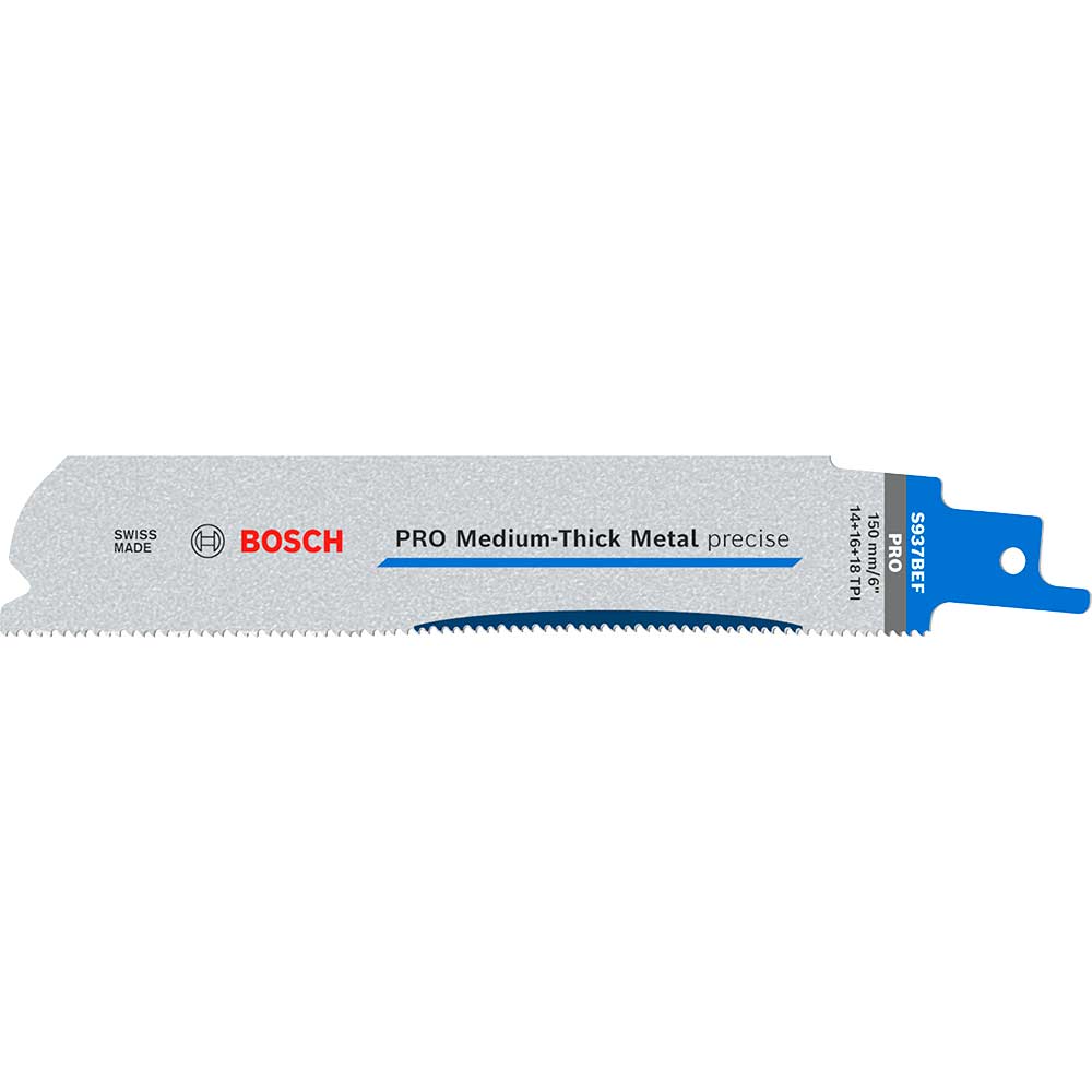 Bosch PRO S937BEF Medium Thick Metal Reciprocating Saw Blade