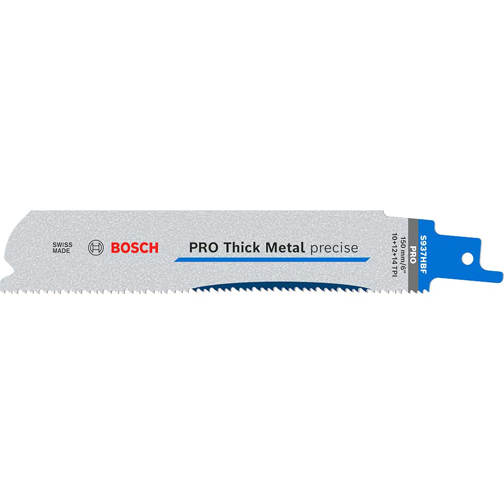 Bosch PRO S937HBF Thick Metal Reciprocating Saw Blade