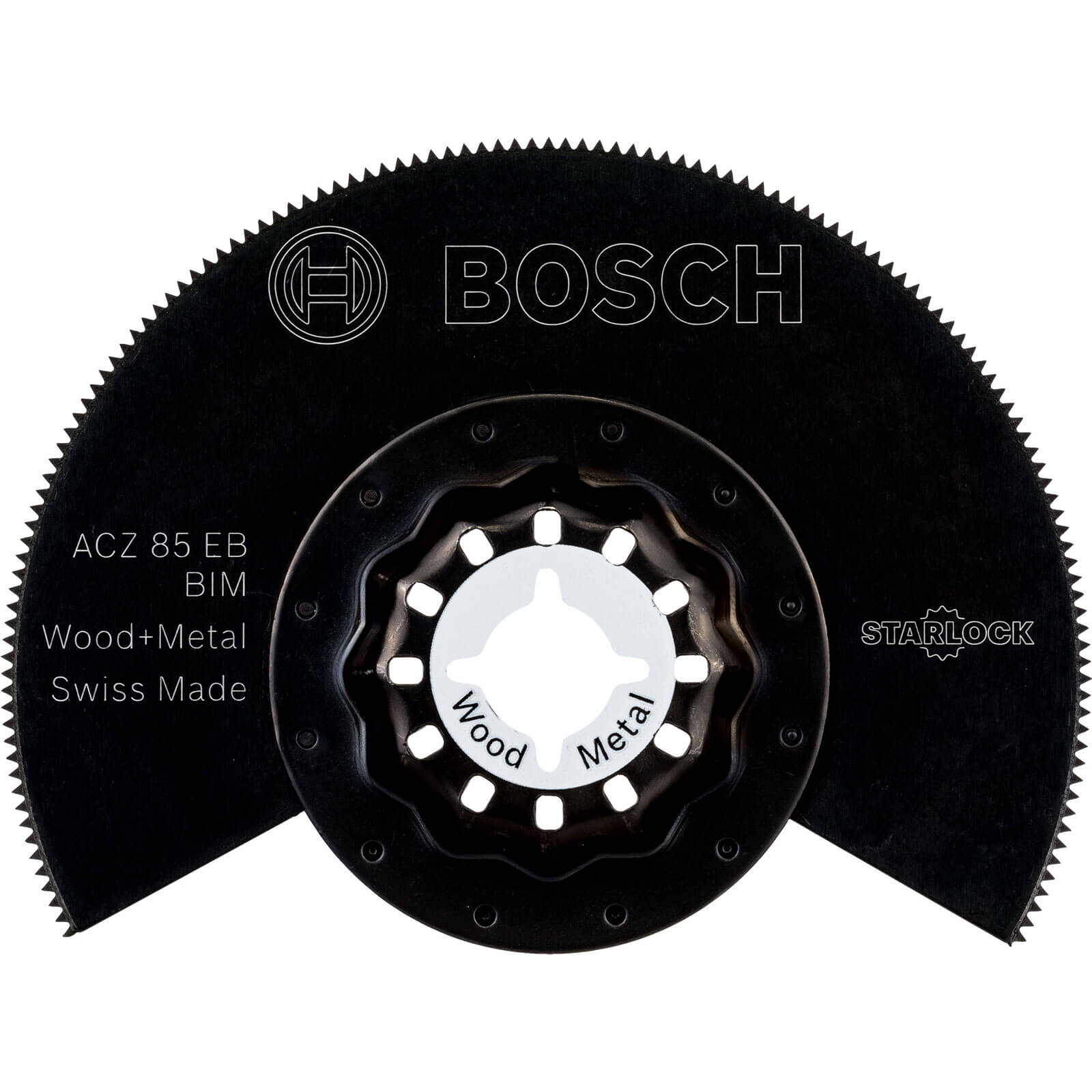 Image of Bosch ACZ EB BIM Metal and Wood Oscillating Multi Tool Segment Saw Blade 85mm Pack of 1