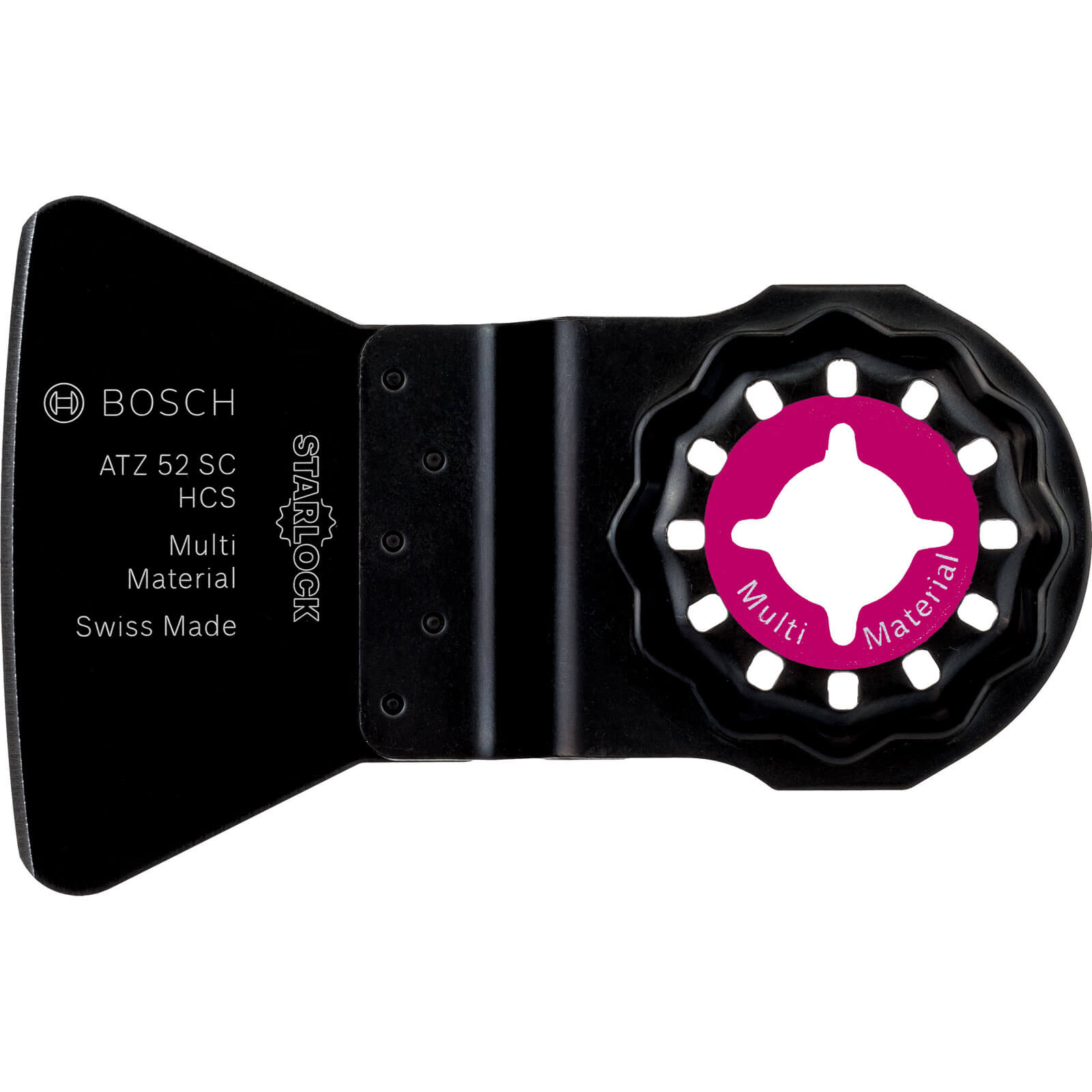 Image of Bosch ATZ 52 SC HCS Oscillating Multi Tool Rigid Scraper 52mm Pack of 1