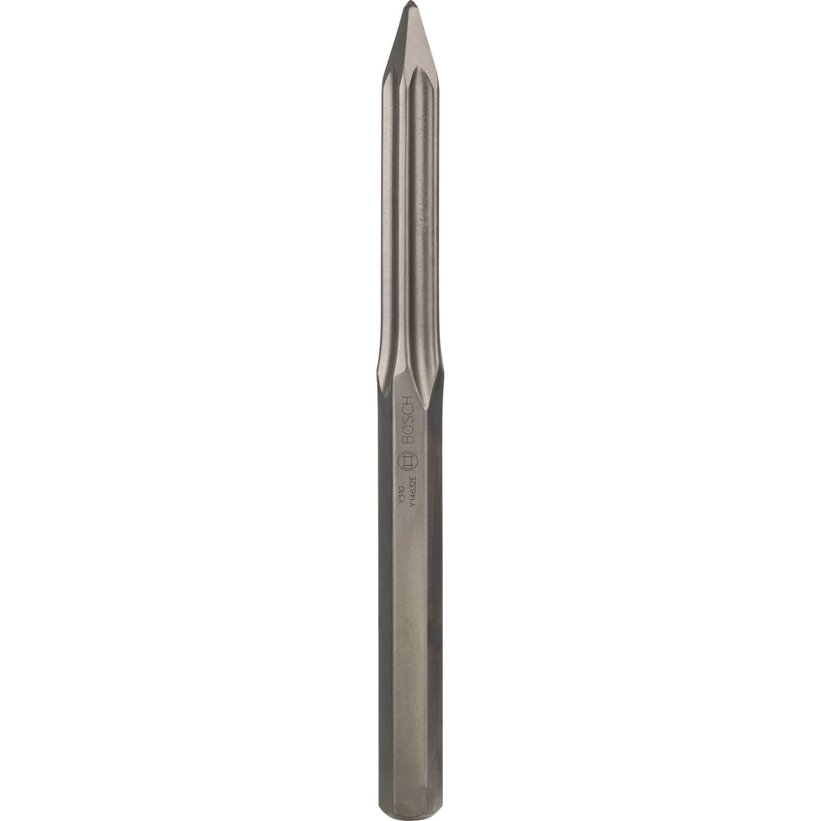 Image of Bosch 28mm Hex Self Sharpening Pointed Chisel 400mm