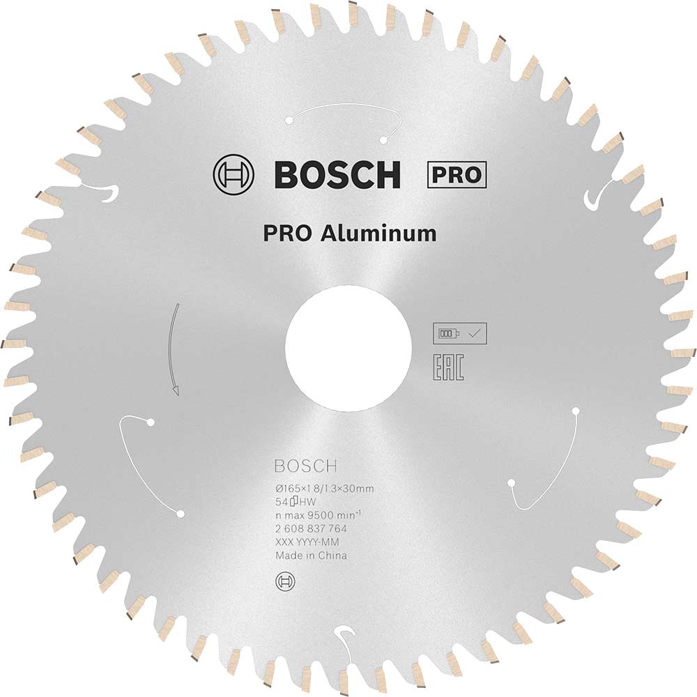 Bosch PRO Cordless Circular Saw Blade for Aluminium