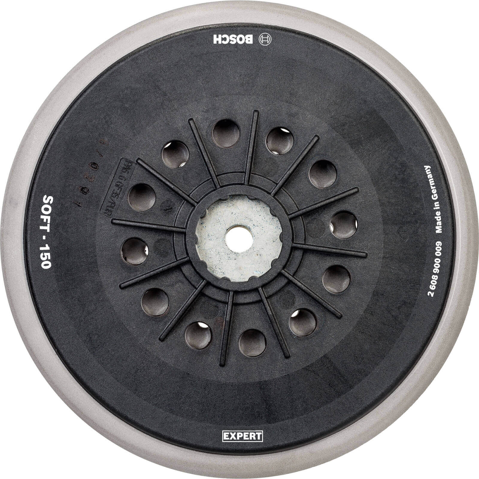 Image of Bosch Expert Multihole Soft Backing Pads For Bosch 150mm 150mm