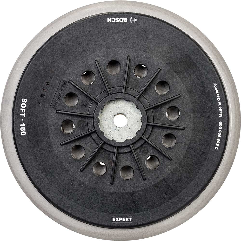 Image of Bosch Expert Multihole Soft Backing Pads For Bosch 150mm 150mm